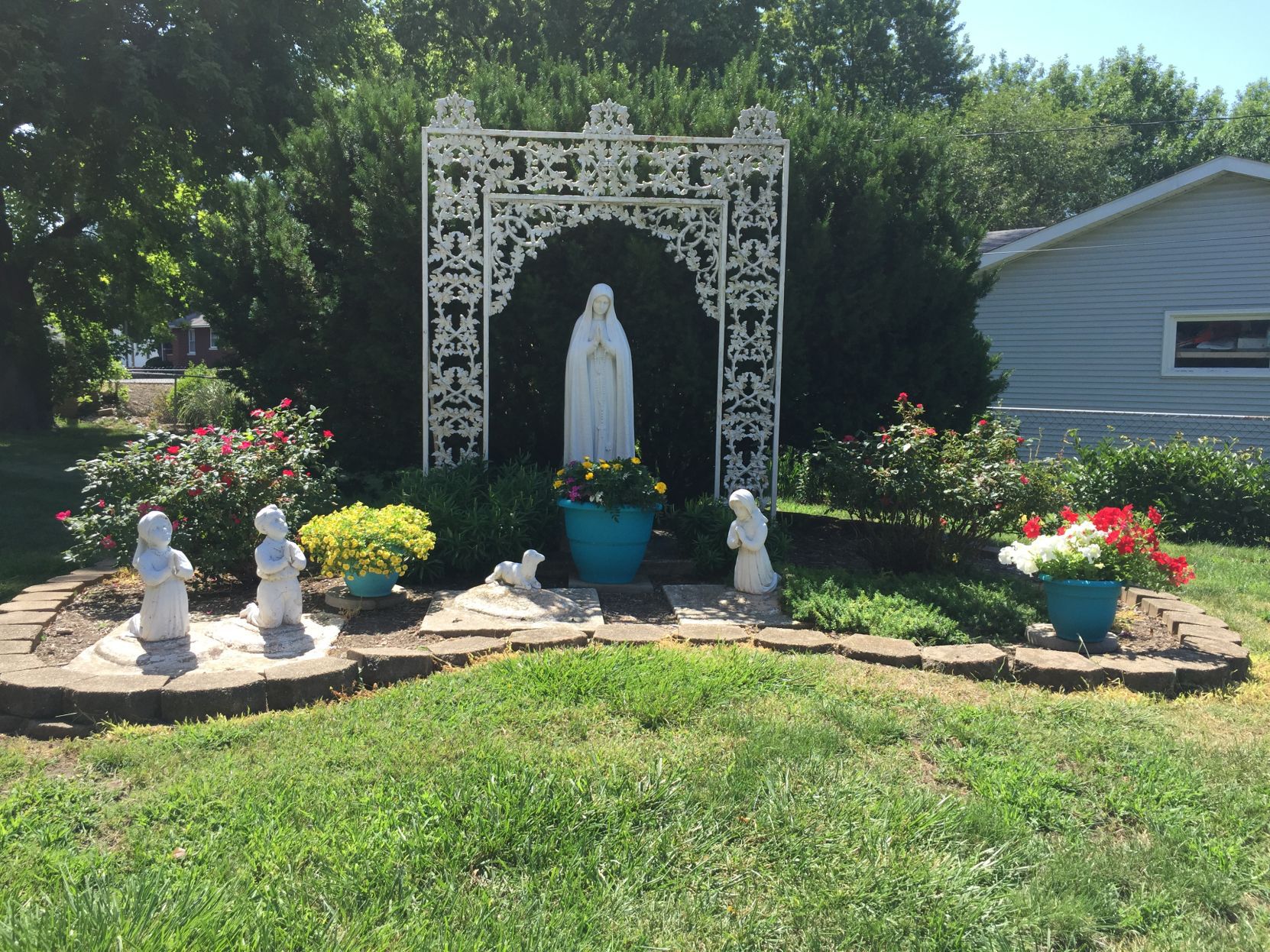 Virgin Mary grotto